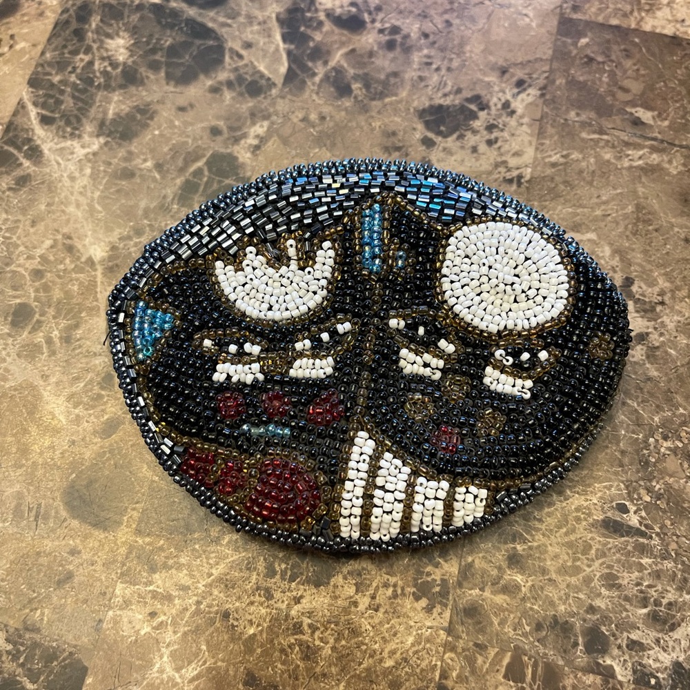 Old Beaded Coin Purse